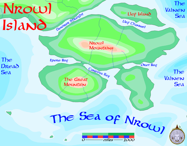 Nrowl Island Geography